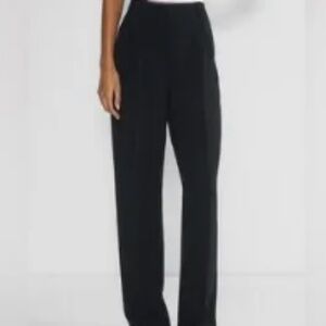 Aritzia Wilfred The Effortless Pants in Black Sz 2